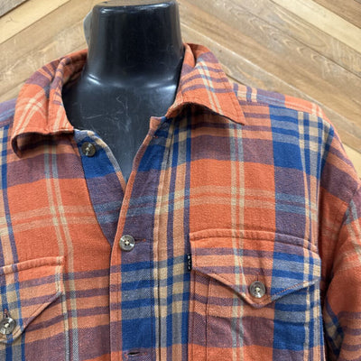 Kavu - Men's Insulated Flannel - MSRP $95: Grey Teal -men-XXL