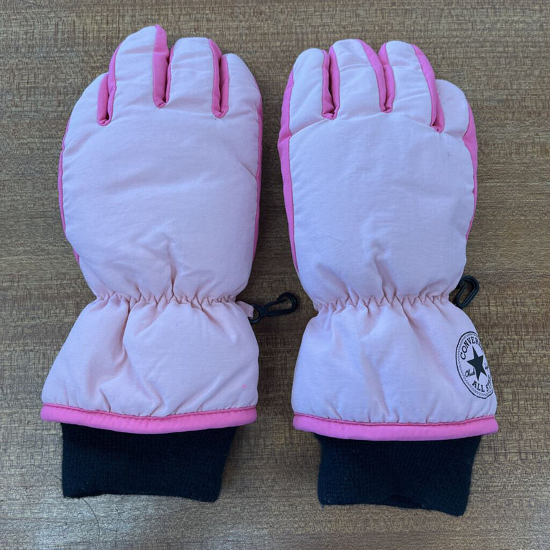Converse - Youth Winter Gloves: Pink/Black-children-