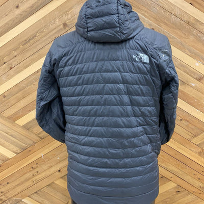 The North Face - Men's Summit Series Lightweight Jacket Hooded- MSRP compared $370: gray-men-MD