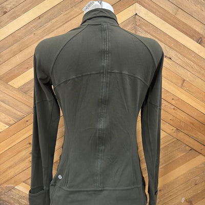Lululemon- Women's Active Zip Up - MSRP $118 : Green -women-8