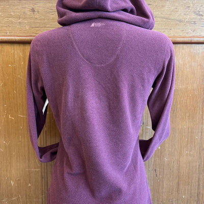 MEC - Women's Fleece Hooded Pullover - MSRP comp $65: Maroon-women-MD