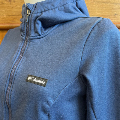 Columbia - Women's Warm Omni-Wick Full-Zip Hooded Jacket - MSRP comp $160: Blue-women-SM