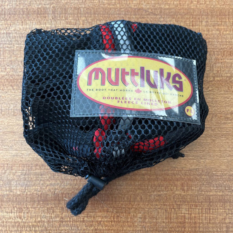 Muttluks - Dog Booties - MSRP $60: Red/Black--