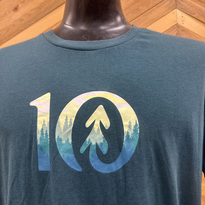 10Tree- men's Casual t-shirt - MSRP $45: Green -men-XXL