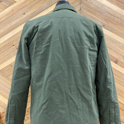Patagonia - Men's Button Up Jacket - MSRP $199: Green/Brown-men-SM