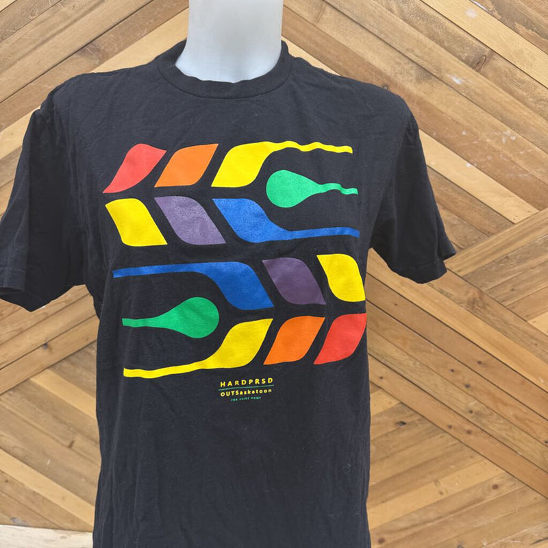 Hardpressed- Pride T-shirt - MSRP $55: Black -unisex-LG