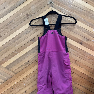 Burton- Kids Bib Ski Pants - MSRP $200: Purple-children-5T