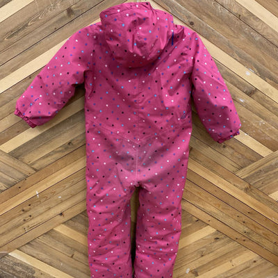 Ripzone- Kids One Piece Snowsuit- MSRP $120: Pink -children-5T