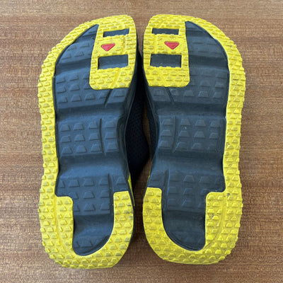 Salomon - Men's Reelax Slide 6.0 Recovery Shoes - MSRP $90: Black/Yellow-men-M11