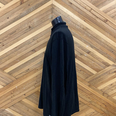 Patagonia - Men's Zip Neck Heavy Base Top- MSRP $ 149: black-men-XL