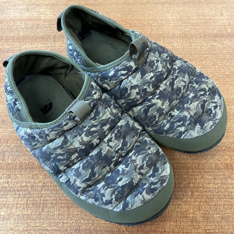The North Face - Youth Thermoball Traction Mules II - MSRP $70: Green/Camo-children-5Y