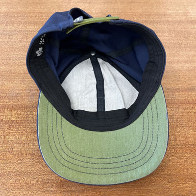 Trippin - Unisex Cap: Blue/Green-unisex-