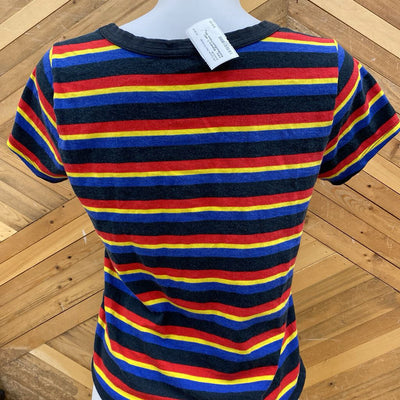 Vans - Women's T- shirt : Red/Blue/Black/Yellow-women-SM