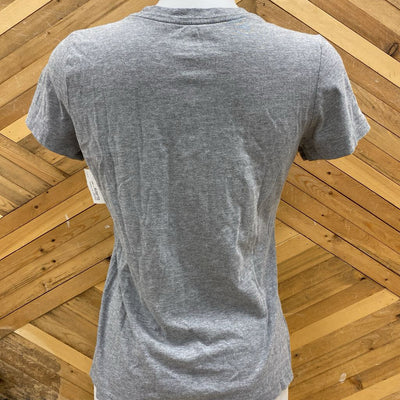 Nike - Women's T- shirt: Grey/White-children-SM