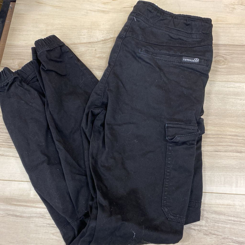 Ternua - Youth Casual Joggers - MSRP $89: Black/White-children-16Y