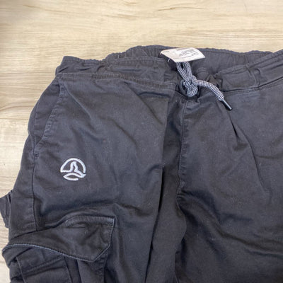 Ternua - Youth Casual Joggers - MSRP $89: Black/White-children-16Y