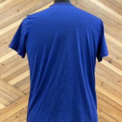 Puma - men's T- shirt : Blue Red -men-SM