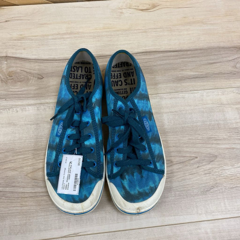 KEEN - Womens casual lace sneaker - MSRP $150: Blue-women-9.5