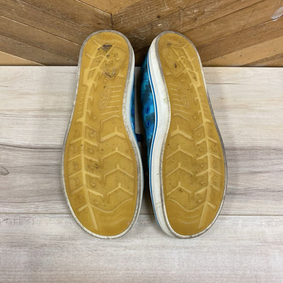 KEEN - Womens casual lace sneaker - MSRP $150: Blue-women-9.5