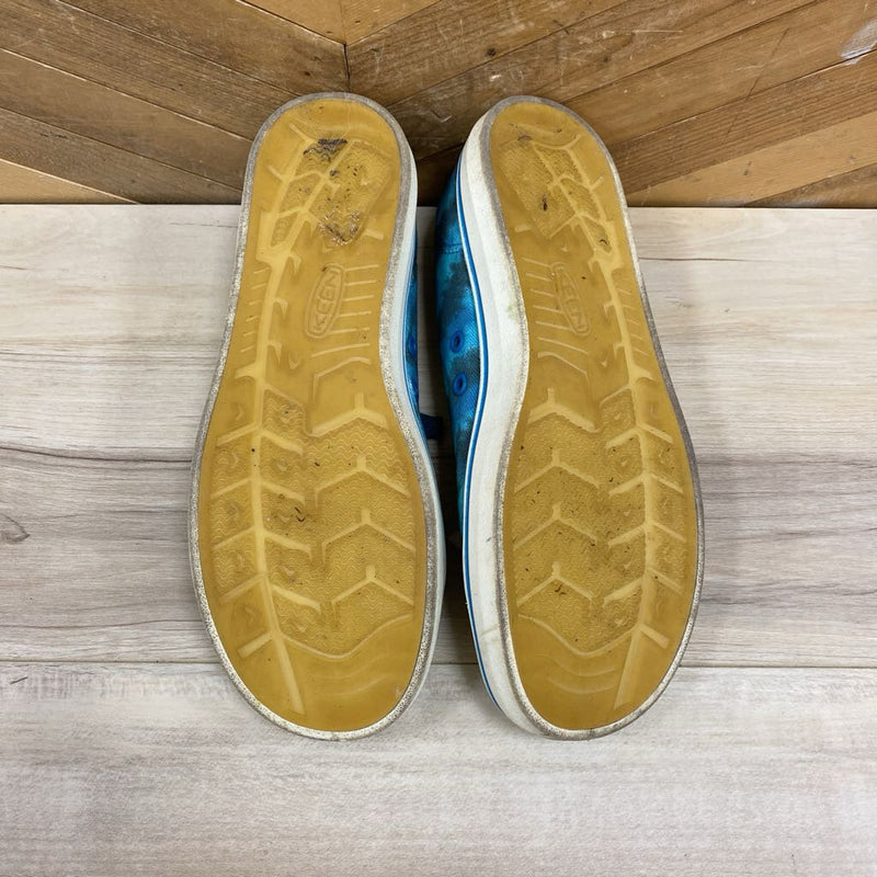 KEEN - Womens casual lace sneaker - MSRP $150: Blue-women-9.5