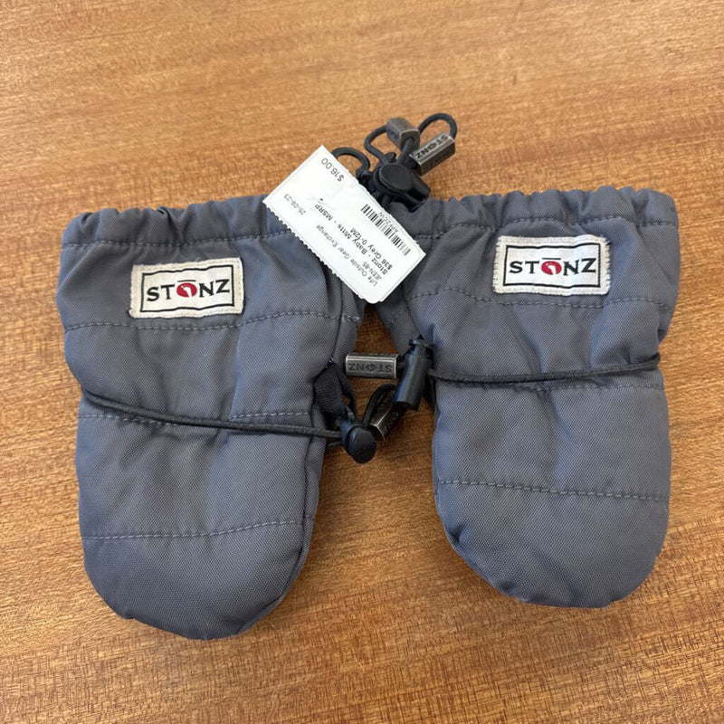 Stonz - Baby Mitts - MSRP $36: Grey-infant-0-12M