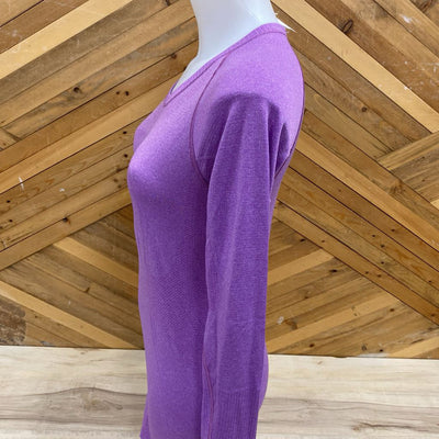 Lululemon - Women's Swiftly Longsleeve : Purple-women-6