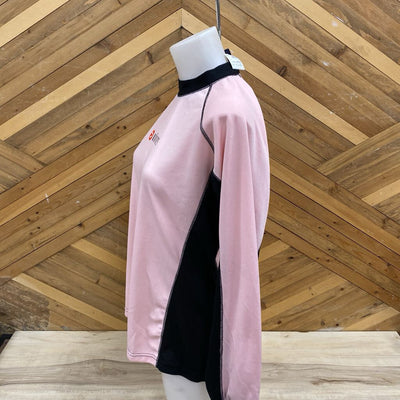 Kurbs - Women's Longsleeve : Pink/Black-women-XL