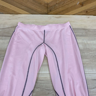 Kurbs - Women's Base Pants : Pink/Black-women-XL