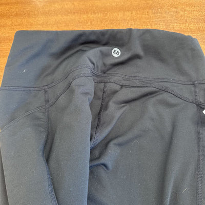 eddie Bauer - Women's Light Fleece Lining Leggings - msrp $98: Black -women-SM