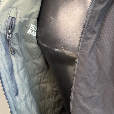 Eddie Bauer- Men's Light Insulated Reversible Jacket- MSRP $220 : Green/Black -men-XXL