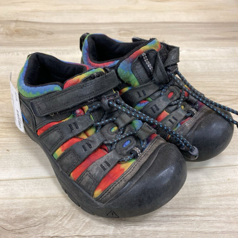 Keen- Kids Newport Shoe- MSRP $80: Black /Multi -children-12T