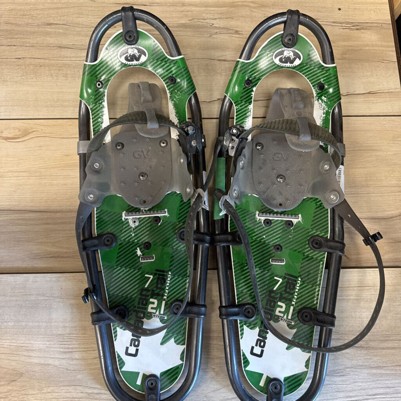 GV- Canadian Trail Junior Snowshoes- MSRP $110 : green-children-junior
