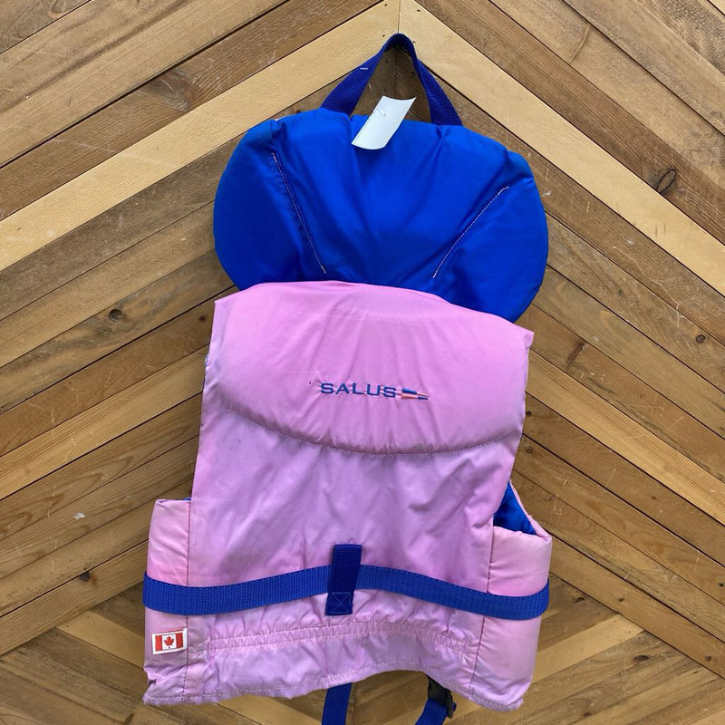 Salus - Child PFD - MSRP $109: pink -children-30-60lbs