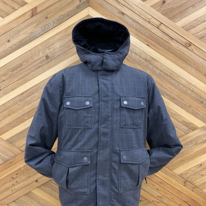 Roots - Winter Insulated Jacket - MSRP $280: Grey/Red/White-men-LG