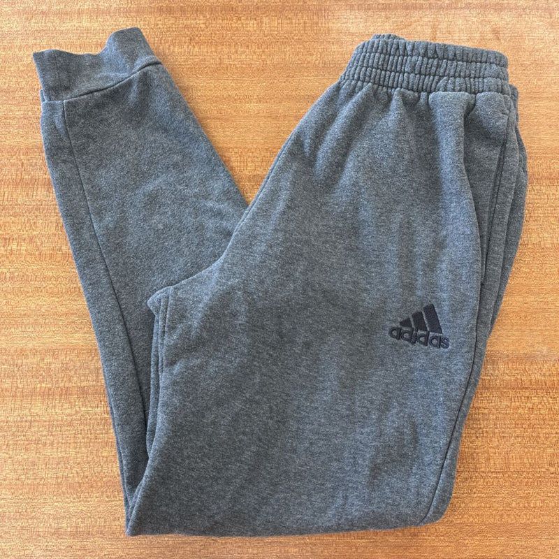 Adidas - Youth Sweatpants - MSRP comp $60: Grey/Black-women-MD