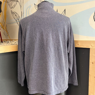 Roots - Men's 1/4 Zip Pullover - MSRP $98: Grey-unisex-XL