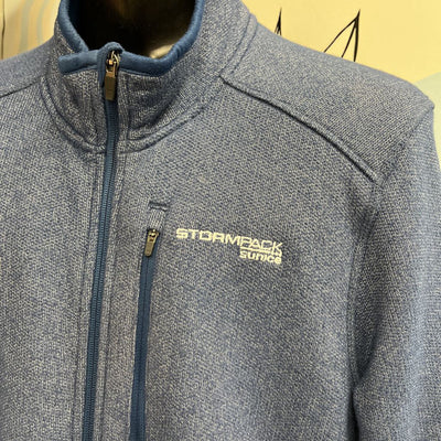 Sunice - Men's Zip Fleece Jacket - MSRP comp $100: Blue-men-2XL