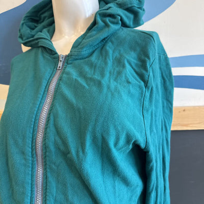 Buttercream - Women's Full-Zip Sweatshirt - MSRP $118: Teal -women-XL