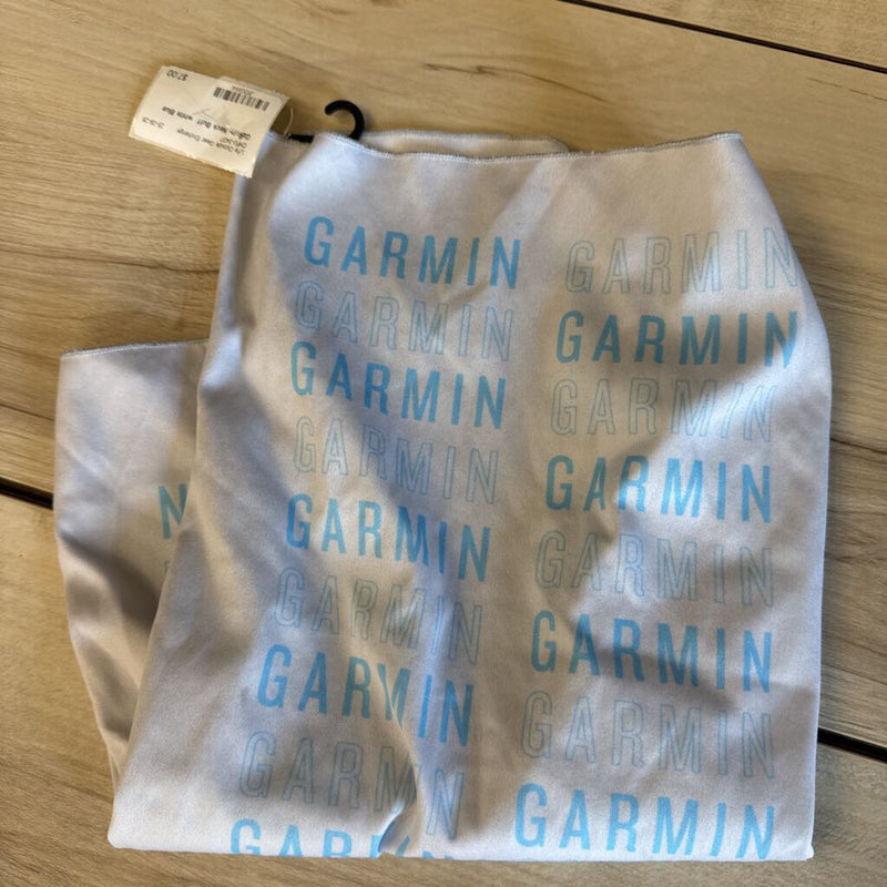 Garmin- Neck Buff : white Blue -unisex-