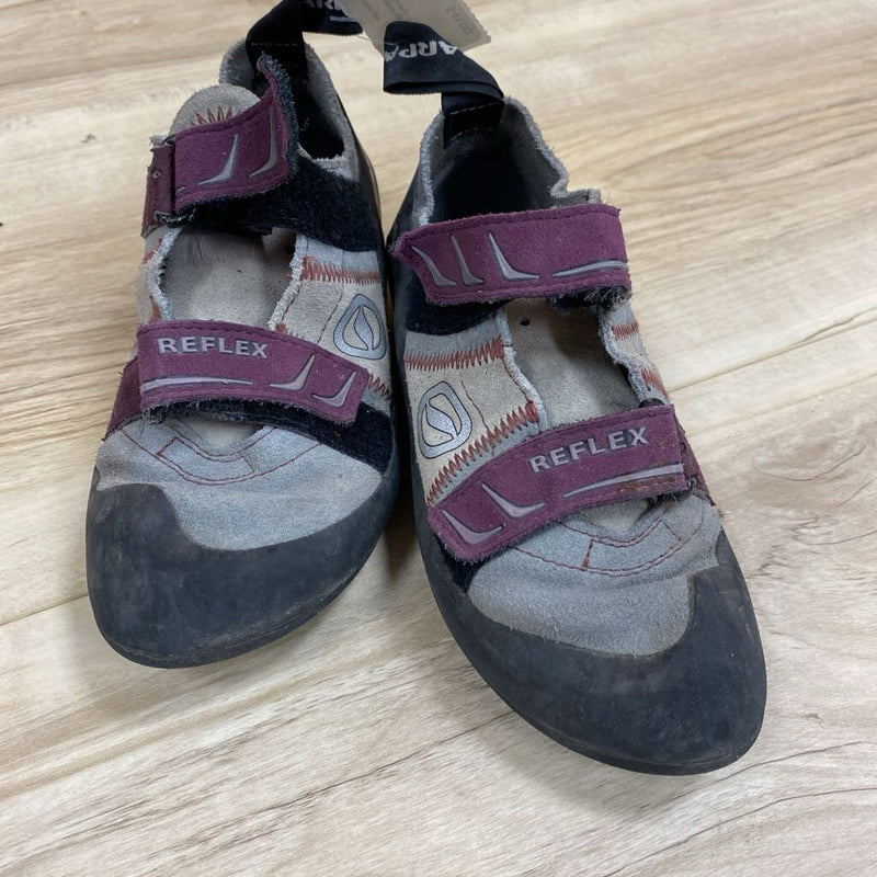 Scarpa - Reflex Climbing Shoes- MSRP $109: Grey/Purple-unisex-5