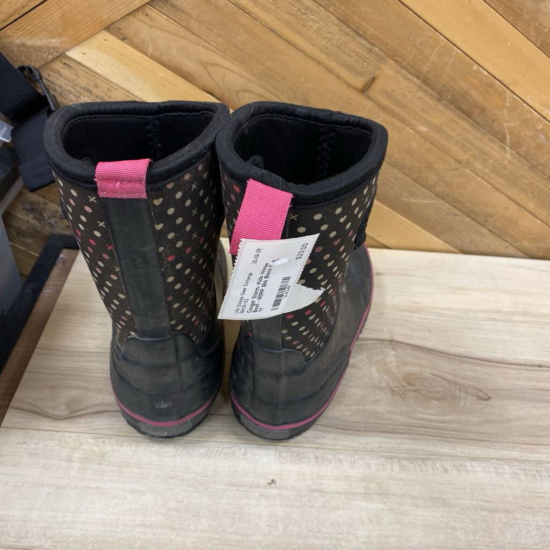 Cougar Storm- Kids Winter Boot - MSRP $84: Black Pink -children-1Y