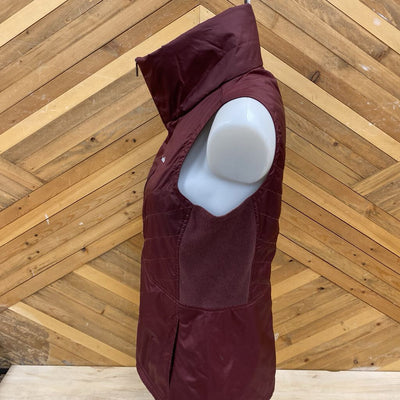 Columbia- Women's Light Insulated Vest- MSRP $119 : Burgundy-women-SM