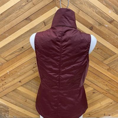 Columbia- Women's Light Insulated Vest- MSRP $119 : Burgundy-women-SM