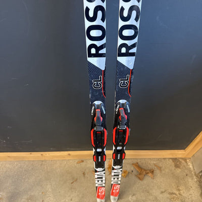 Rossignol - Delta Classic XC Skis - NNN Racing Bindings - MSRP $410: White Black red -unisex-156cm