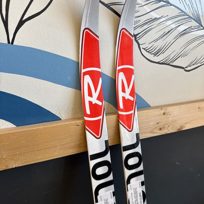Rossignol - Delta Classic XC Skis - NNN Racing Bindings - MSRP $410: White Black red -unisex-156cm