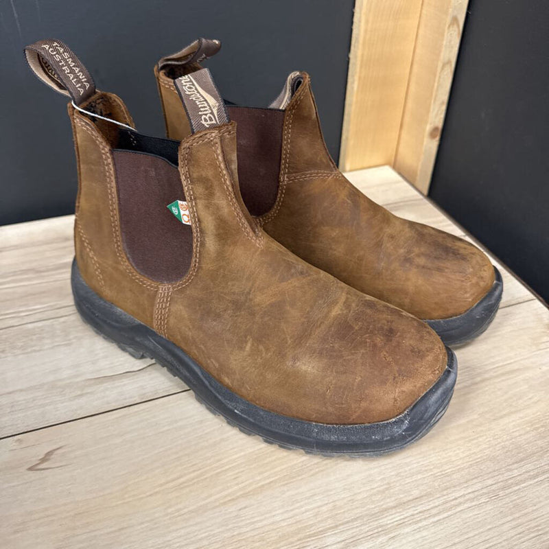 Blundstone - Brown Chelsea Boots- MSRP $240: brown-unisex-5.5