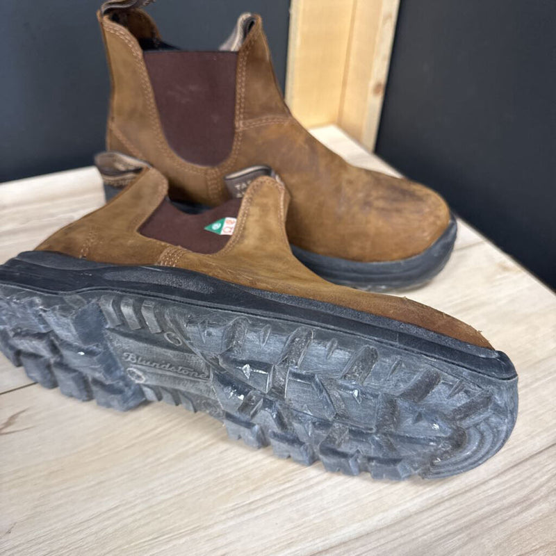 Blundstone - Brown Chelsea Boots- MSRP $240: brown-unisex-5.5