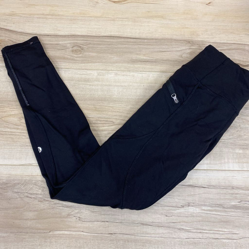 Lululemon - 3/4 Length Leggings : Black-women-6