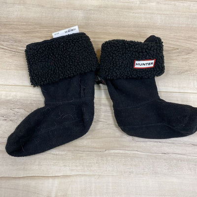 Hunter - Boot Socks Kids - MSRP $35: Black/White/Red-children-