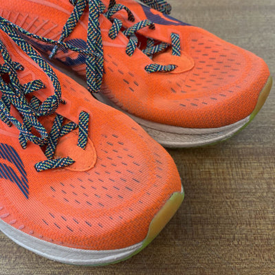 Saucony - Men's Endorphin Speed 2 Running Shoes: Orange/Green/Blue/Beige-men-M9.5